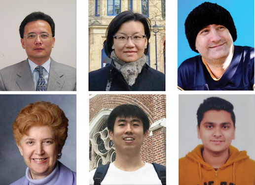 (from upper row clockwise) Professor Victor O.K. Li,  Dr Jacqueline C.K. Lam, Dr Jocelyn Downey, Mr Tushar Kaistha and Mr Han Yang from the Department of Electrical and Electronic Engineering, HKU; and Professor Illana Gozes from Tel Aviv University